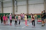 Nemokamoje treniruočių stovykloje "Pradėkime žaisti tenisą" dalyvavo per 70 vaikų