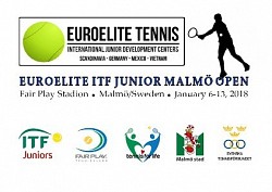 Du mokyklos sportininkai žaidė EuroElite ITF Junior Malmö Open turnyre