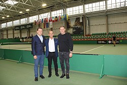 Šiaulių teniso akademijoje lankėsi Tarptautinės teniso federacijos Vystymo vadovas Europai