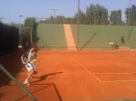 M.Bugailiškis iškopė į jaunių teniso turnyro Lenkijoje aštuntfinalį