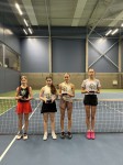Luknė Vaitkevičiūtė - I vietos laimėtoja "Teniso erdvės žiemos taurė U16" teniso turnyre !