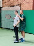 Šiaulių teniso akademijoje - aklųjų ir silpnaregių tenisas !!!