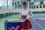 Justina Mikulskytė - ITF serijos moterų teniso dvejetų varžybų Prancūzijoje nugalėtoja !!!