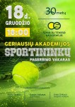 Kviečiame visus sportininkus ir tėvelius sudalyvauti šventėje!