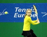I. Daujotaitė - Europos 14-mečių teniso čempionate žais dėl bronzos medalio