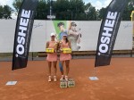 Luknė Vaitkevičiūtė ir Ugnius Remeikis - II vietos laimėtojai "Tennis Space Academy Cup U16" turnyre !!!