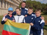 Keturiolikmečiai Lietuvos tenisininkai -  Europos čempionate