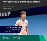Vilius Gaubas - ITF turnyro "25000 Benicarlo" dvejetų čempionas !