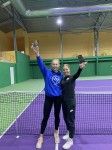 Klaudija Bubelytė  - dvejetų čempionė ITF J3 AIZKRAUKLE turnyre !!!