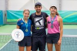 Šiaulių Teniso Akademijos auklėtinės Klaudija Bubelytė ir Liepa Šataitė iškovojo tris medalius Lietuvos suaugusių čempionate!