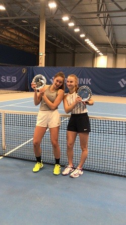 Emilija Tverijonaitė - turnyro Estijoje dvejetų nugalėtoja!