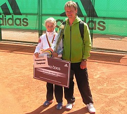 Iveta Daujotaitė sėkmingai startavo tarptautiniame turnyre Estijoje