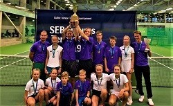 Lietuvos jaunieji tenisininkai - Baltijos šalių čempionai!