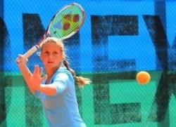 J. Mikulskytė nepateko į jaunių teniso turnyro Vengrijoje dvejetų pusfinalį