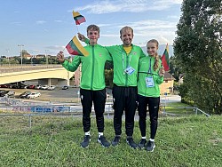 Ugnius Remeikis ir Luknė Vaitkevičiūtė - Maribore (Slovėnija) Europos jaunimo olimpinio festivalio atstovai !!!